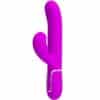 PRETTY LOVE - PERLITA VIBRADOR PUNTO G 3 EN 1 MULTIFUNCIÓN VIOETA - piKanteo | Despierta tu lado más piKante