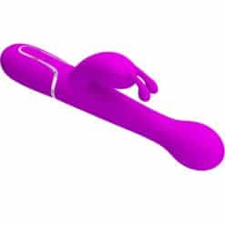 PRETTY LOVE - DEJON VIBRADOR RABBIT 3 EN 1 MULTIFUNCIÓN VIOLETA - piKanteo | Despierta tu lado más piKante