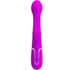 Alternative view of PRETTY LOVE - DEJON VIBRADOR RABBIT 3 EN 1 MULTIFUNCIÓN VIOLETA