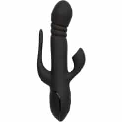 CALEXOTICS - VIBRADOR TRIPLE EUPHORIA NEGRO - piKanteo | Despierta tu lado más piKante