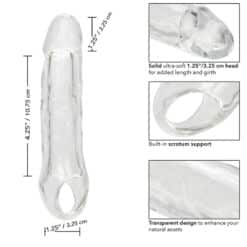CALEXOTICS - PERFORMANCE MAXX EXTENSIÓN CLARA 5,5 TRANSPARENTE - piKanteo | Despierta tu lado más piKante