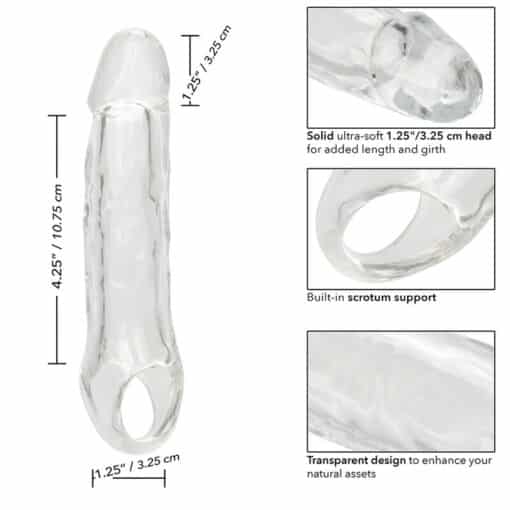 CALEXOTICS - PERFORMANCE MAXX EXTENSIÓN CLARA 5,5 TRANSPARENTE - Imagen 8