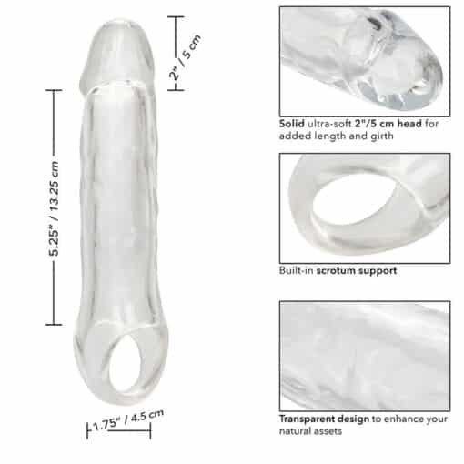CALEXOTICS - PERFORMANCE MAXX EXTENSIÓN CLARA 7,5 TRANSPARENTE - Imagen 8