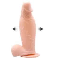 BAILE - INFLATABLE DILDO HINCHABLE REALÍSTICO CON VENTOSA 15 CM - piKanteo | Despierta tu lado más piKante