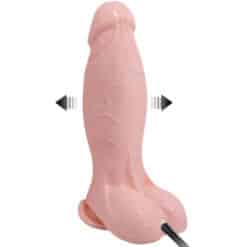 BAILE - INFLATABLE DILDO HINCHABLE REALÍSTICO CON VENTOSA 15 CM - piKanteo | Despierta tu lado más piKante