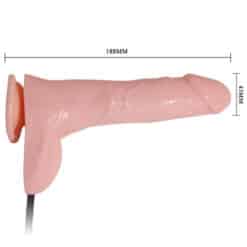 BAILE - INFLATABLE DILDO HINCHABLE REALÍSTICO CON VENTOSA 15 CM - piKanteo | Despierta tu lado más piKante