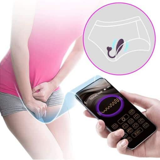 PRETTY LOVE - FISHERMAN HUEVO VIBRADOR LILA CONTROLADO POR APP - Imagen 8