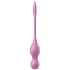 SATISFYER - LOVE BIRDS BOLAS KEGEL VIBRADORAS ROSA - piKanteo | Despierta tu lado más piKante