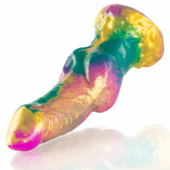 EPIC - IRIS DILDO CON TESTÍCULOS ARCOÍRIS DE PLACER - piKanteo | Despierta tu lado más piKante