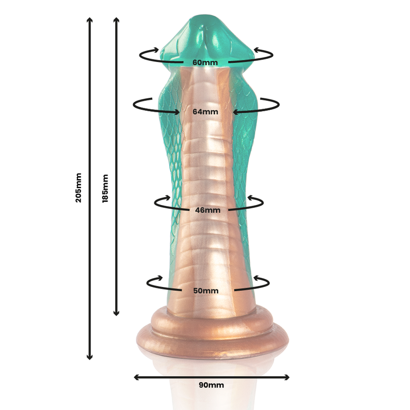 Alternative view of EPIC - PYTHON DILDO COBRA VERDE