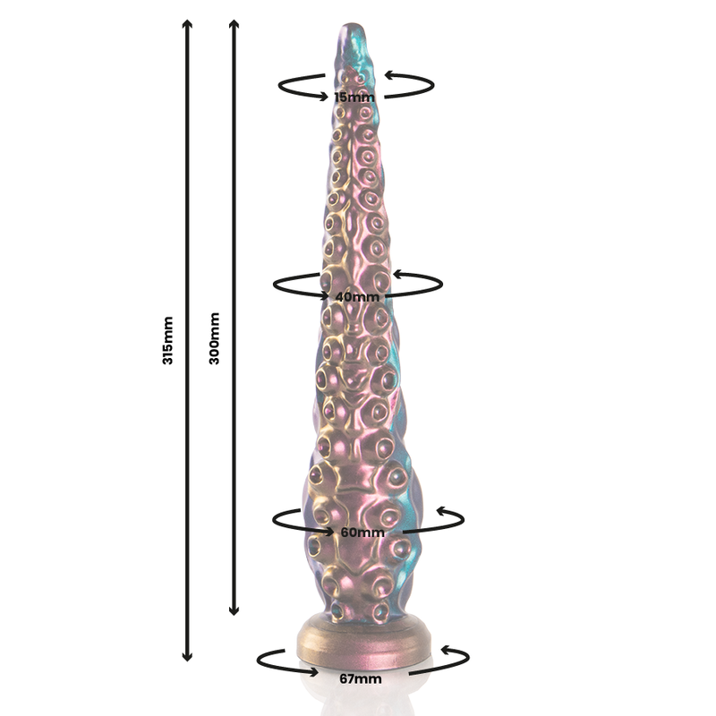 Alternative view of EPIC - CHARYBDIS DILDO TENTÁCULO TAMAÑO GRANDE