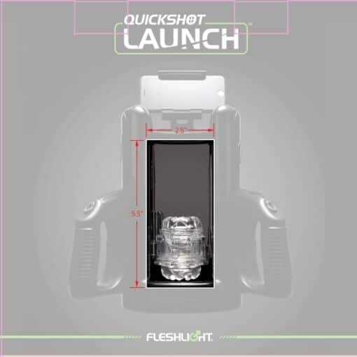 FLESHLIGHT - QUICKSHOT LAUNCH MASTURBADOR AUTOMÁTICO - Imagen 5