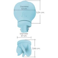 ADRIEN LASTIC - CARESS ESTIMULADOR CLITORIS AZUL - piKanteo | Despierta tu lado más piKante