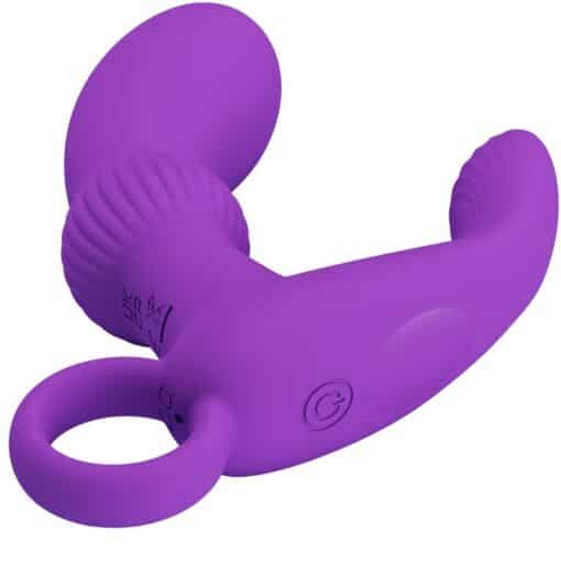 PRETTY LOVE - CAYLA MASAJEADOR VIBRADOR ANAL LILA - Imagen 4