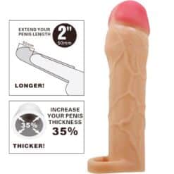 PRETTY LOVE - HANI FUNDA DE PENE EXTENSORA NATURAL - piKanteo | Despierta tu lado más piKante