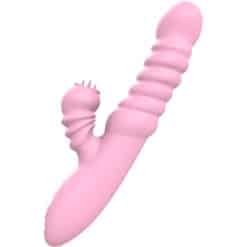 ARMONY - VIBRADOR MULTIFUNCION CON LENGUA ESTIMULADORA EFECTO CALOR ROSA - piKanteo | Despierta tu lado más piKante