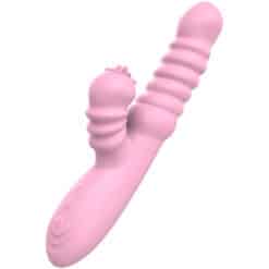 ARMONY - VIBRADOR MULTIFUNCION CON LENGUA ESTIMULADORA EFECTO CALOR ROSA - piKanteo | Despierta tu lado más piKante