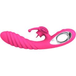 ARMONY - VICKY VIBRADOR RABBIT CON LENGUA PULL RING FUCSIA - piKanteo | Despierta tu lado más piKante