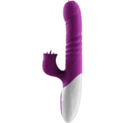 Alternative view of ARMONY - VIBRADOR & THRUSTING DOBLE LENGUA EFECTO CALOR VIOLETA