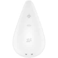 Alternative view of SATISFYER - DEW DROP VIBRADOR LAY-ON BLANCO