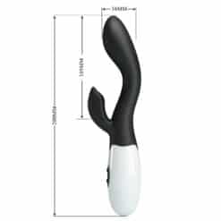 PRETTY LOVE - BRIGHTY VIBRADOR PUNTO G NEGRO - piKanteo | Despierta tu lado más piKante