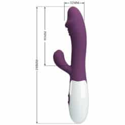 PRETTY LOVE - SNAPPY VIBRADOR PUNTO G MORADO - piKanteo | Despierta tu lado más piKante