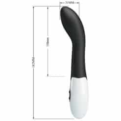 PRETTY LOVE - BISHOP VIBRADOR PUNTO G 30 MODOS NEGRO - piKanteo | Despierta tu lado más piKante