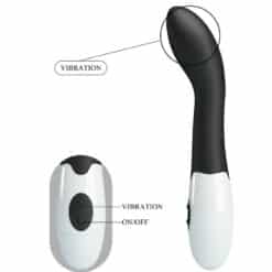PRETTY LOVE - BISHOP VIBRADOR PUNTO G 30 MODOS NEGRO - piKanteo | Despierta tu lado más piKante