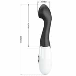 PRETTY LOVE - CHARLES VIBRADOR PUNTO G 30 MODOS NEGRO - piKanteo | Despierta tu lado más piKante