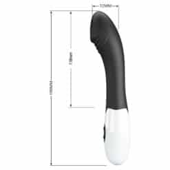 PRETTY LOVE - ELEMENTAL VIBRADOR PUNTO G 30 MODOS NEGRO - piKanteo | Despierta tu lado más piKante