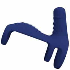 Alternative view of PRETTY LOVE - ELISH ANILLO VIBRADOR CON EXTENSIÓN AZUL