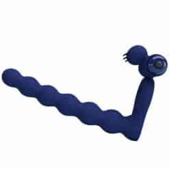 PRETTY LOVE - AJMAL ANILLO VIBRADOR CON PLUG AZUL - piKanteo | Despierta tu lado más piKante