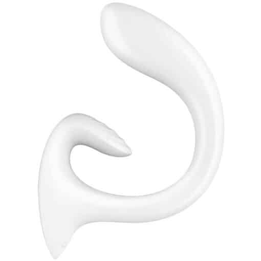 SATISFYER - G FOR GODDESS 1 VIBRADOR RABBIT BLANCO - Imagen 2