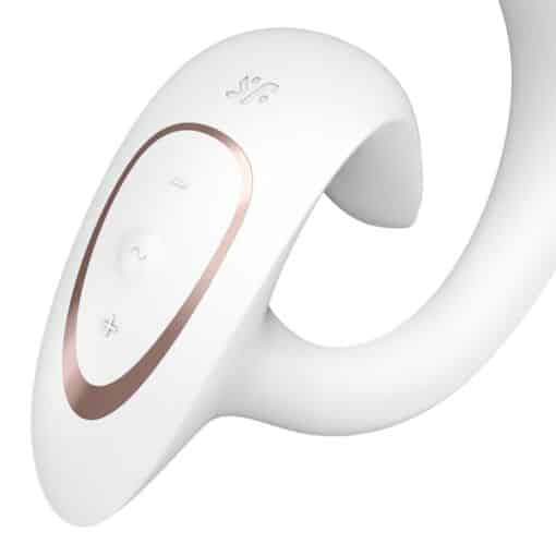 SATISFYER - G FOR GODDESS 1 VIBRADOR RABBIT BLANCO - Imagen 3