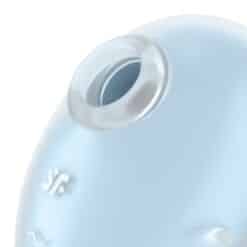 Alternative view of SATISFYER - CUTIE GHOST VIBRADOR LAY-ON AZUL CLARO