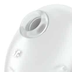 Alternative view of SATISFYER - CUTIE GHOST VIBRADOR LAY-ON BLANCO