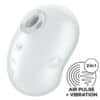 SATISFYER - CUTIE GHOST VIBRADOR LAY-ON BLANCO - piKanteo | Despierta tu lado más piKante