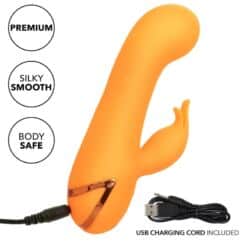CALEXOTICS - MONTECITO MUSE VIBRADOR RABBIT NARANJA BY CALIFORNIA DREAMING - piKanteo | Despierta tu lado más piKante