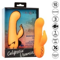 CALEXOTICS - MONTECITO MUSE VIBRADOR RABBIT NARANJA BY CALIFORNIA DREAMING - piKanteo | Despierta tu lado más piKante
