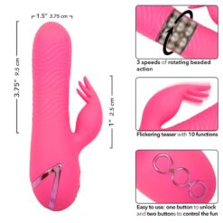 CALEXOTICS - SACRAMENTO SWEETIE VIBRADOR RABBIT ROSA BY CALIFORNIA DREAMING - piKanteo | Despierta tu lado más piKante