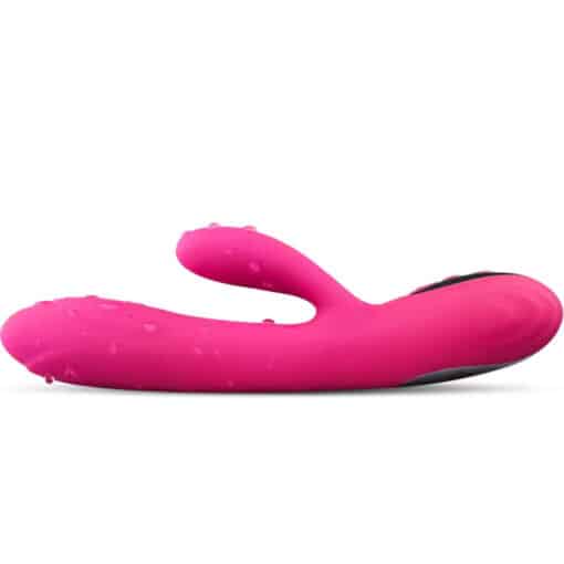 ARMONY - VIBRADOR & ESTIMULADOR FLEXIBLE EFECTO CALOR FUCSIA - Imagen 6