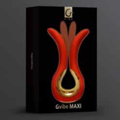 G-VIBE - GVIBE MAXI VIBRADOR CON DOS PUNTAS FLEXIBLES CORAL - piKanteo | Despierta tu lado más piKante