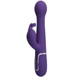 Alternative view of PRETTY LOVE - DEJON VIBRADOR RABBIT 3 EN 1 MULTIFUNCIÓN MORADO