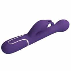 PRETTY LOVE - DEJON VIBRADOR RABBIT 3 EN 1 MULTIFUNCIÓN MORADO - piKanteo | Despierta tu lado más piKante