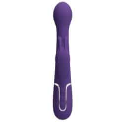 PRETTY LOVE - DEJON VIBRADOR RABBIT 3 EN 1 MULTIFUNCIÓN MORADO - piKanteo | Despierta tu lado más piKante