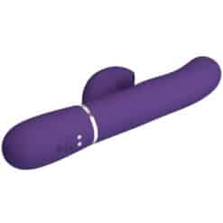 PRETTY LOVE - PERLITA VIBRADOR PUNTO G 3 EN 1 MULTIFUNCIÓN MORADO - piKanteo | Despierta tu lado más piKante