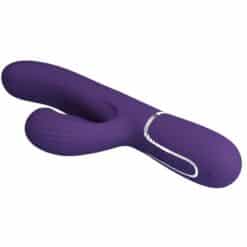 PRETTY LOVE - PERLITA VIBRADOR PUNTO G 3 EN 1 MULTIFUNCIÓN MORADO - piKanteo | Despierta tu lado más piKante