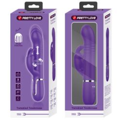 PRETTY LOVE - COALE VIBRADOR RABBIT 4 EN 1 MORADO - piKanteo | Despierta tu lado más piKante