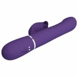 PRETTY LOVE - ZALIN VIBRADOR RABBIT PERLAS 4 EN 1 MORADO - piKanteo | Despierta tu lado más piKante