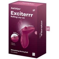 SATISFYER - EXCITERRR VIBRADOR LAY-ON CLÍTORIS FUCSIA - piKanteo | Despierta tu lado más piKante